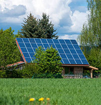 Système d'alimentation solaire à domicile